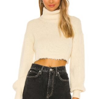 Lucia Cropped Turtleneck