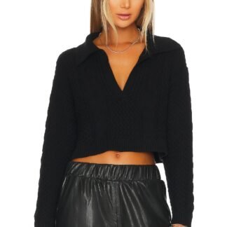 x Lindsi Lane Miles Cable Pullover