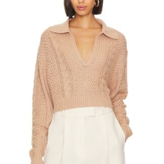 x Lindsi Lane Miles Cable Pullover