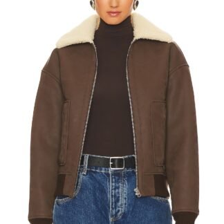 Camila Shearling Bomber