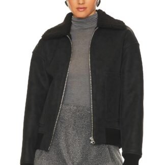 Camila Shearling Bomber