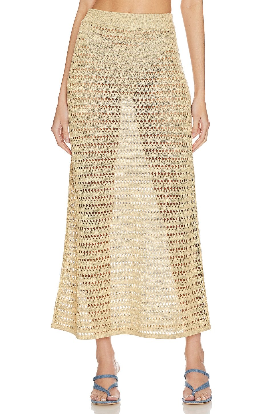 Jalisa Open Stitch Maxi Skirt