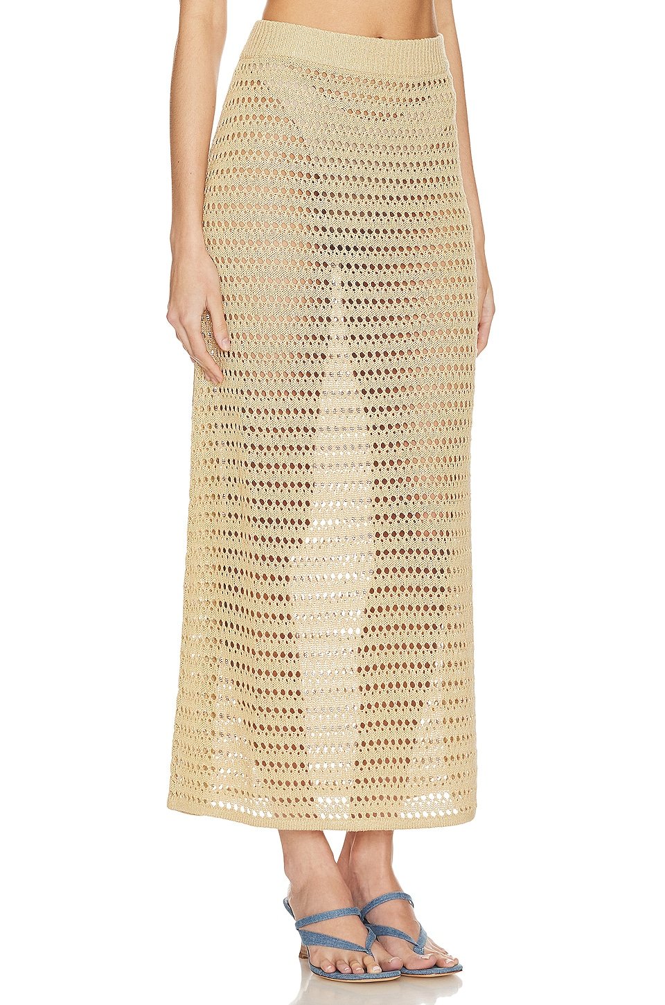 Jalisa Open Stitch Maxi Skirt - Image 2