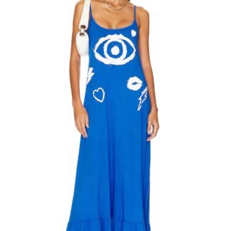 Beatrix Painted Evil Eye Dress