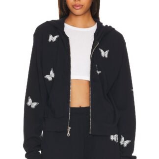 Lachelle Crop Zip Up Hoodie