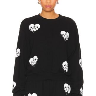 Spalding Skull Heart Pullover