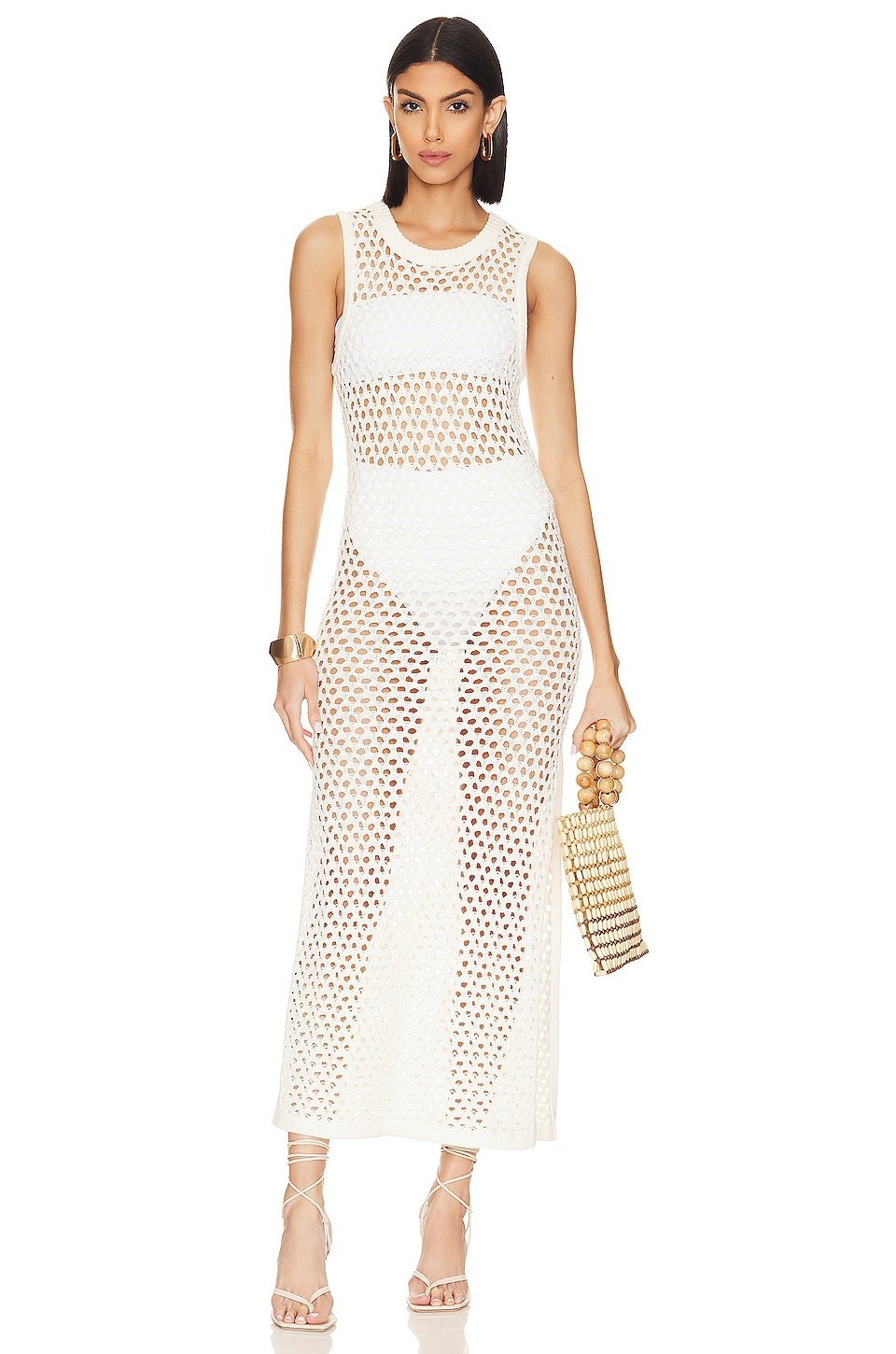 Ry Open Knit Sweater Dress - Image 2
