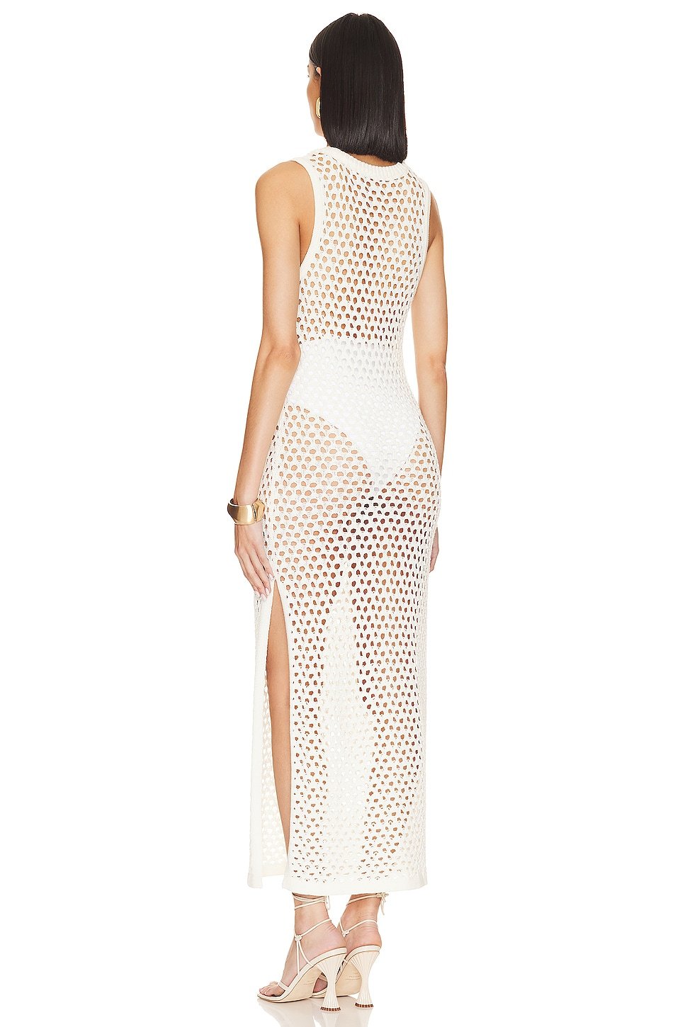 Ry Open Knit Sweater Dress - Image 4