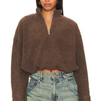 Sherpa Half Zip Pullover