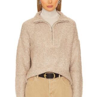 Annika Half Zip Sweater