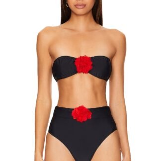 Ada Ruched Rosette Bandeau
