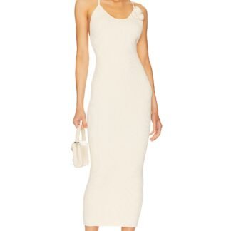 Dara Rosette Midi Dress
