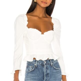 Corie Top In White