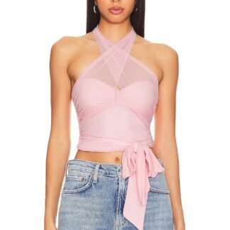 Charlize Halter Top