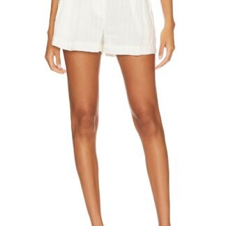 Button Pleated Short