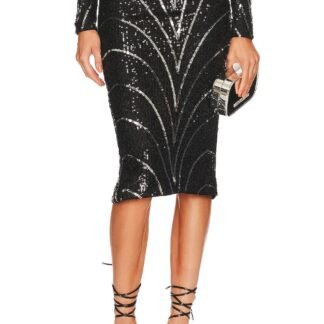 x REVOLVE Leonie Midi Skirt