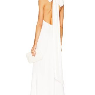 x REVOLVE Evianna Satin Gown