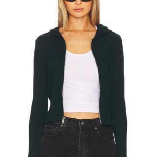 Caspar Crop Fitted Hoodie