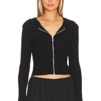 Caspar Crop Fitted Hoodie