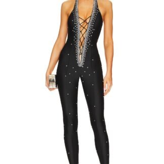 Deep V Jumpsuit