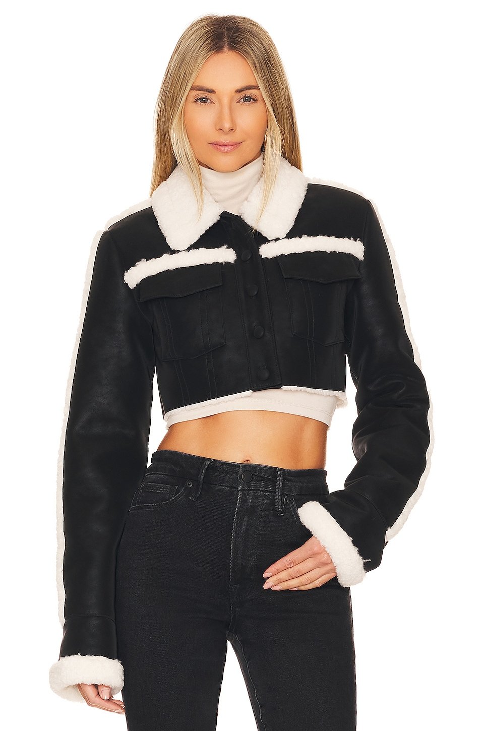 Dolly Faux Shearling Jacket - Image 2
