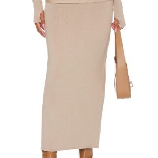 Tosca Fold Over Maxi Skirt