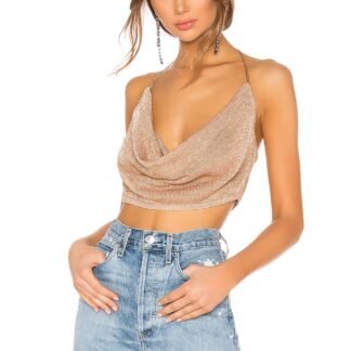 Bobby Halter Crop Top