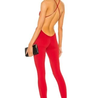 x REVOLVE Low Back Fara Slip Catsuit