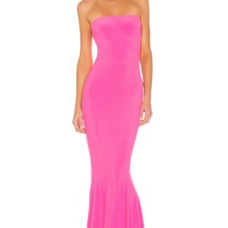 X REVOLVE Strapless Fishtail Gown