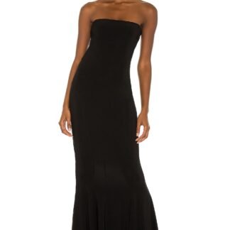 x REVOLVE Strapless Fishtail Gown