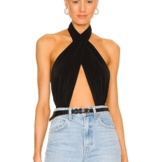 Cross Halter Bodysuit