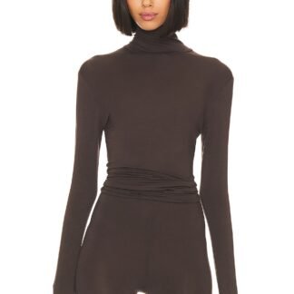Slim Fit Long Sleeve Turtle Top