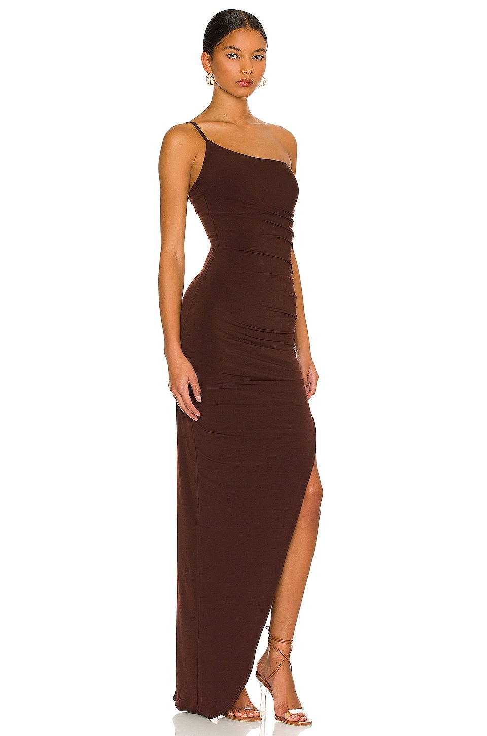 Aria One Shoulder Gown - Image 2