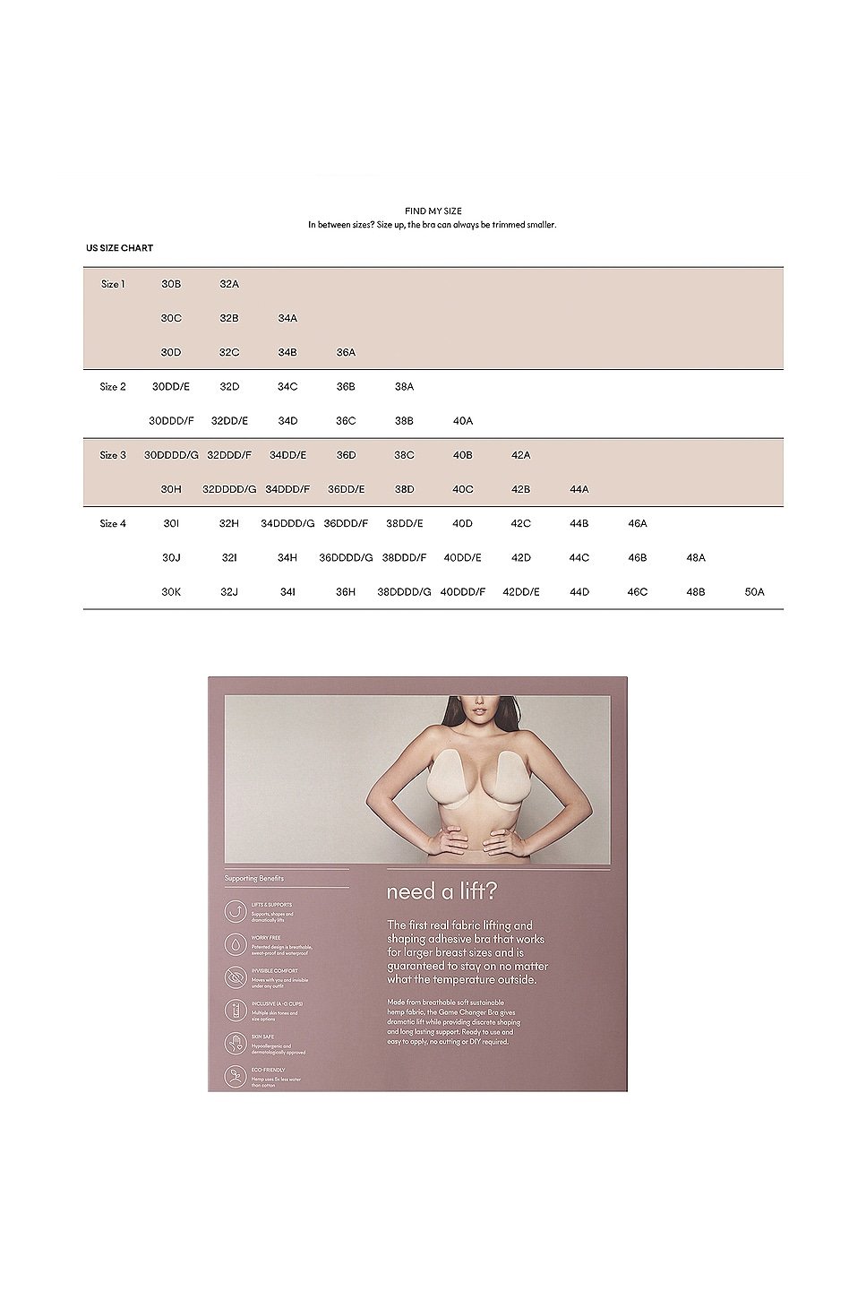 The Game Changer Lift & Shape Bra 4-pack - Image 3