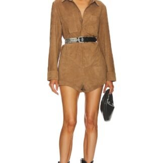 Prophecy Suede Jumpsuit