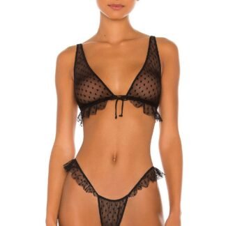 Side Ruffle Bralette