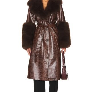 Astrid Faux Fur Coat