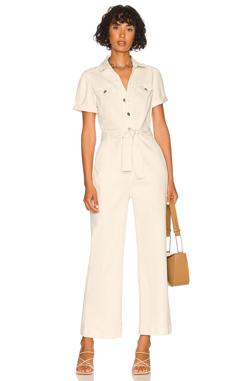 Anessa Puff Sleeve Jumpsuit