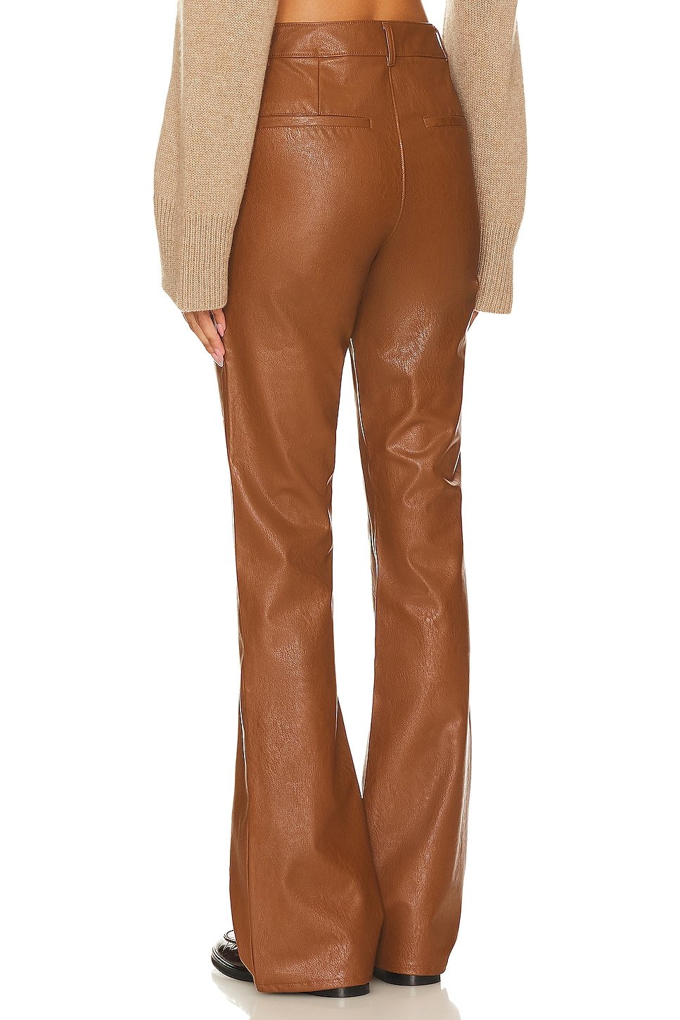 Faux Leather High Rise Laurel Canyon Flare - Image 3