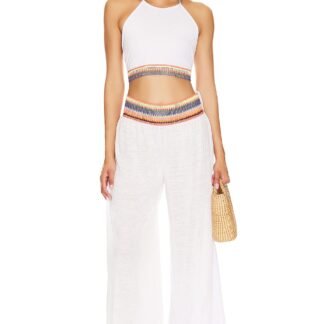 x REVOLVE Halter Top and Pant Set