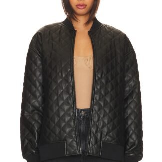 Ellen Quilted Bomber Jacket
