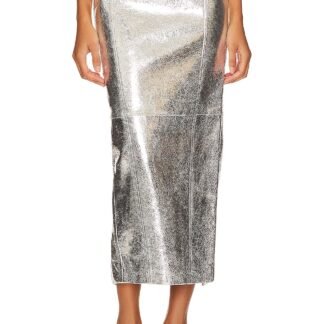 Liza Leather Skirt