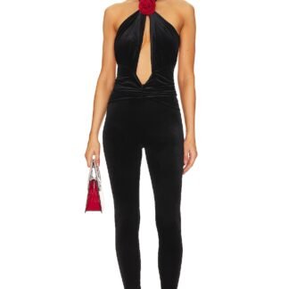 Abreen Velvet Catsuit