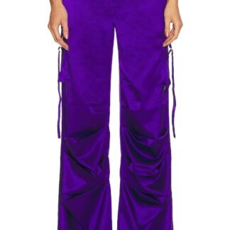 Lai Satin Cargo Pant