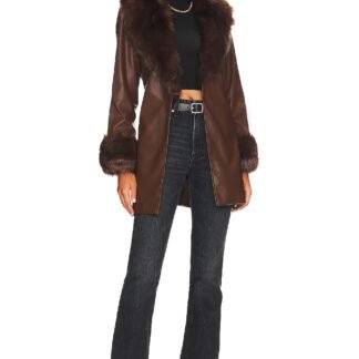 Penny Lane Faux Leather Jacket