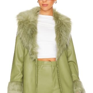 Penny Lane Faux Leather Jacket