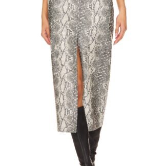Avani Faux Leather Skirt