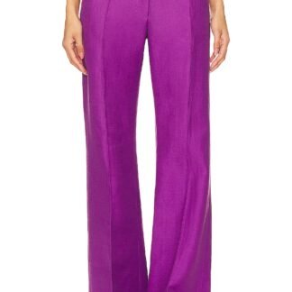 Wide Leg Pintuck Trouser