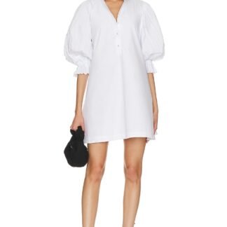 Focus Pleat Smock Mini Dress