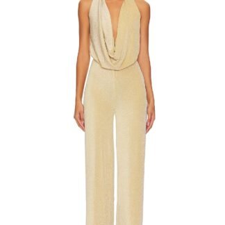 Saffron Cowl Neck Jumpsuit